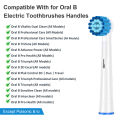 4/8/16 Pack Sensitive Gum Care Replacement Brush Heads Compatible with Oral b Braun Electric Toothbrush,White.