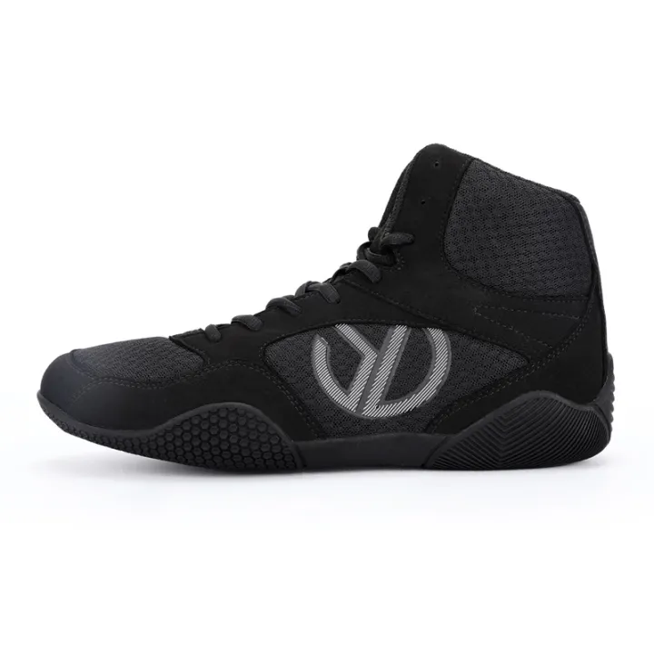 Professional%20Wrestling%20Boots%20Men's%20Lightweight%20Fighting%20Boxing%20Shoes%20High%20Quality%20Mesh%20Breathable%20Boxing%20Sneakers%20Big%20-%20Image%203