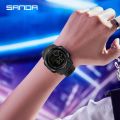Sanda Top Brand Sports Men Watches Fashion Countdown Waterproof Led Digital Watch Man Military Wristwatch Relogio Masculino 2125.