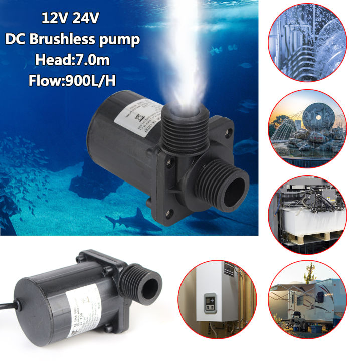 Brushless Solar Motor Water Pump IP68 Water Heater Shower Floor Heating