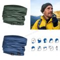 Forclaz mountain trekking 500 non-stick 89% merino wool multipurpose scarf. 