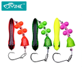 ZYZHE Catfish Rigs 1PC with 6/0# 7/0# 8/0# Circle Hooks Fake Bait Float and Ringing Bead Ideal for Catfish Fishing Sets. 