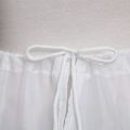 White Children kids Petticoat A-Line 3 Hoops One Layer Flower Girls Crinoline Lace Trim Flower Girl Dress Underskirt.