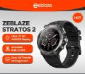 Zeblaze Stratos 2 GPS Smart Watch AMOLED Display 24h Health Monitor Long Battery Life Smartwatch for Men. 