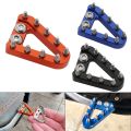 CNC Motorcycle Rear Brake Pedal Step Plate Tip For KTM 125-530 EXC XC XCW EXCF For Husqvarna TC TE FE 2008- 2016 MX Motocross.