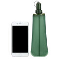 250ML 500ML TPU Soft Folding Water Bottles BPA-Free Collapsible Flask for Hydration Pack - Ideal for Running Hiking Cycling. 