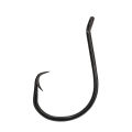 50pcs Premium Carbon Steel Octopus Circle Hooks for Saltwater Fishing, Sizes 1#-10/0.