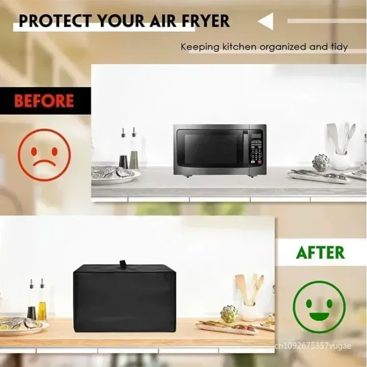Waterproof%20Oxford%20Microwave%20Cover%20Dustproof%20Protective%20Air%20Fryer%20Cover%20for%20Ninja%20AF400EU/AF500EU%20Nylon%20Dust%20Cover%20-%20Image%204