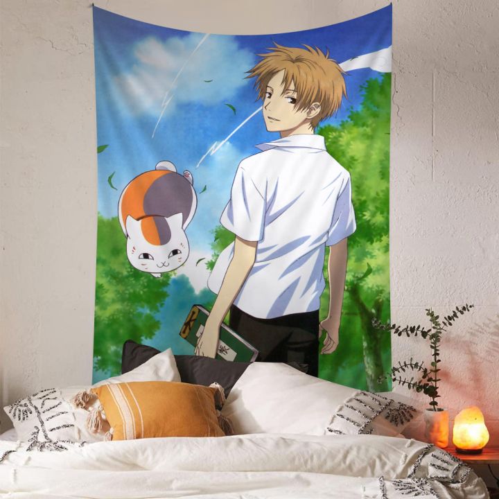 Anime%20Natsume%20yuujinchou%20Printed%20Large%20Wall%20Tapestry%20Art%20Science%20Fiction%20Room%20Home%20Decor%20Decor%20Blanket%20-%20Image%202