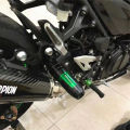 For Z1000 Z1000R Z1000SX Motorcycle CNC Aluminum Crash Pads Exhaust Sliders Crash Protector With logo.