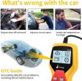 Foseal Wired OBD2 Scanner, Plug and Play OBDII Code Reader, Car Diagnostic Tool for Vehicle Engine Fault. 