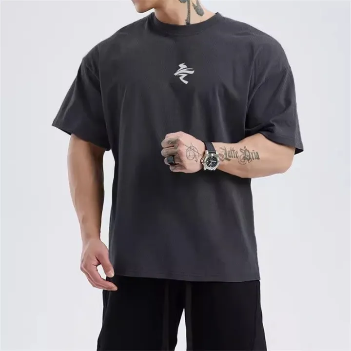 Men%20Loose%20Oversized%20Short%20Sleeved%20T-Shirt%20Men%20Summer%20Mesh%20Sports%20Training%20T-Shirt%20Quick-Dry%20Running%20Tops%20Fitness%20Clothes%20-%20Image%202
