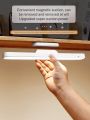 HOMEFISH LED Desk Lamp Magnetic Hanging Night Light USB Rechargeable Table Lamp 3 Colors Reading Light For Cabinet Closet.