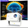 Magcubic 650Ansi L018 Projector Native 1080P Android 11 with Auto Keystone Correction Focus Wifi6 BT 5.2 Portable Movie indoor outdoor projector. 