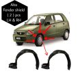 Alto Fender shield ( 2 ) pieces Right and left side ( Save your car from Rust ) front both side Black colour Suzuki Alto ( old model ). 