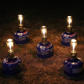 BRS-55 Dreamlike Candlelight Lamp Windproof Candle Light Gas Burner Stove Outdoor Camping Lights Tent Lighting Equipment. 
