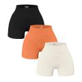 Women Seamless Knited Shorts High Waist Hip Lift Tights Gym Workout Running High Elastic Fashion Slim Yoga Fitness Leggings.