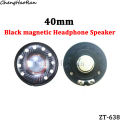 1Pc 27mm 30mm 40mm 50mm Headphone Speaker Driver Hifi Bluetooth Black / White Magnetic High-end Earphone Loudspeaker Repair Part. 