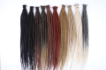 24inch Dreadlocks Crochet Braids Hair Extension Synthetic For Women 10Pcs/Pack Ombre Colored Dreadlocks Hair. 