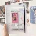 A5 Binder Ring Collect Book Korea Idol Photo Organizer Journal Diary Agenda Planner Bullet Cover School Stationery. 