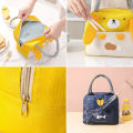 Portable Insulated Thermal Picnic Food Lunch Bag Box Cartoon Tote Food Fresh Cooler Bags Pouch For Women Girl Kids Children Gift.