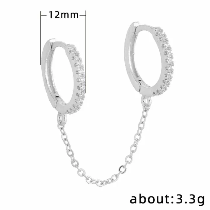 Huitan%20One%20PCS%20Hot%20Sale%20Two%20Hole%20Piercing%20Earrings%20for%20Women%20Brilliant%20Crystal%20Zircon%203%20Metal%20Color%20Chain%20Earring%20Party%20Jewelry%20-%20Image%206