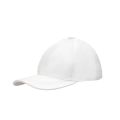 Baseball White sheep leather caps. 