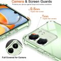 Mi Redmi 13C Transparent Anti Shock Corner Bumper 1.5mm Soft Jelly Cover. 