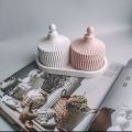 Trinket Box, Jewellery Storage Jar, Jewellery Box, Concrete Jewellery Box, Cement Jar, Home decor Item. 