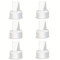 6Pcs Duckbill Valve Pump Parts Compatible with Spectra S1 S2 9 Plus Synergy Gold, Replacement Breast Pump Parts for Spectra.