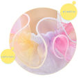 Baby Girls Kids Socks Dancing Rainbow Lace Ruffle Princess Mesh Children Ankle Short Breathable Cotton Toddler Cute Sock 1-10Y.