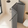 Foldable Magnetic Shower Curtain Waterproof Privacy Divider Shower Screen for Home Apartment Dorm Modern Decor. 