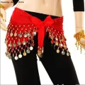 Latin Dance Skirts Performance Costume Shiny Sequin Clubwear Thailand Dancing Chains Belts Indian Hip Skirts Bling Skirts Sexy. 