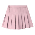 Teen Girl Summer Dress Kids Fashion Solid Color Pleated High Waist A-Line Skirt Children Casual Elastic Waist Mini Skirt Bottoms. 