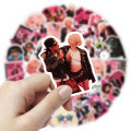 52Pcs Cute APT Stickers Apt Bruno Rose DIY Stickers Scrapbooking Phone Luggage Skateboard Decorative Waterproof Decals.