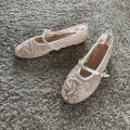 2026 Summer Women Mary Jane Shoes Embroidered Flower Brand Breathable Mesh Casual Footwear Designer Ballet Styles Female Flats. 