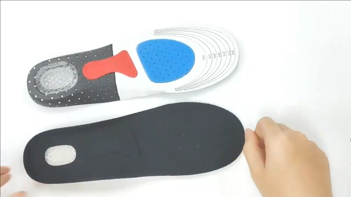 Orthopedic Insoles for Men & Women – Arch Support Shoe Insoles, Soft Cushion Memory Foam EVA Foot Support, Breathable Anti-Slip Sports Running Shoe Inserts