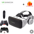 VR Shinecon Casque Helmet 3D Glasses Virtual Reality For Smartphone Smart Phone Headset Goggles Binoculars Video Game Wirth Lens.