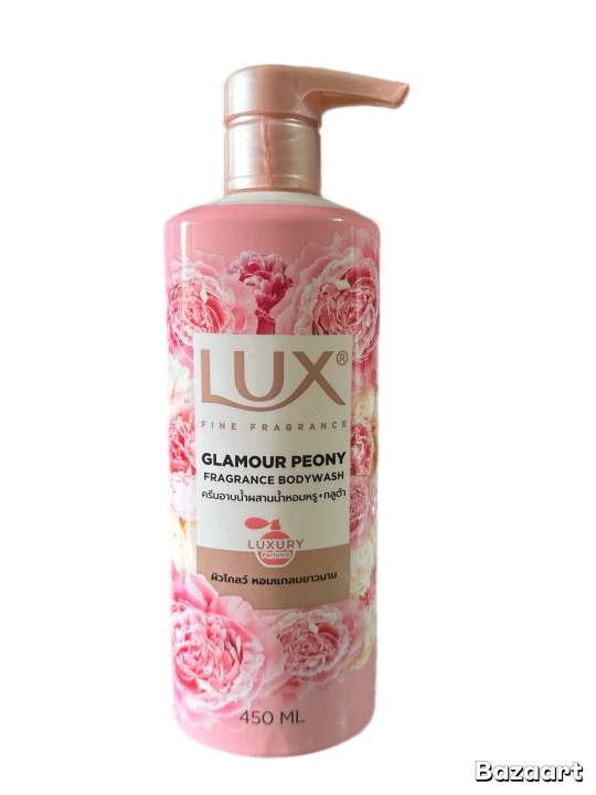 LUX Glamour Peony Fragrance Body Wash 450ml