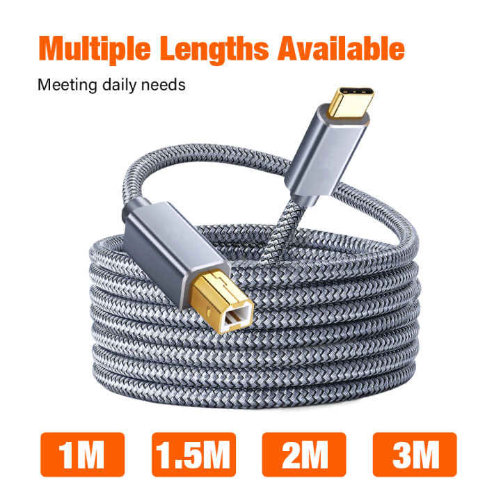 USB%20C%20to%20USB%20B%202.0%20Printer%20Cable%20Braided%20Printer%20Scanner%20for%20Epson%20HP%20Canon%20Brother%20MacBook%20Pro%20Samsung%20MIDI%20Controlle%20Cable%203M%20-%20Image%206