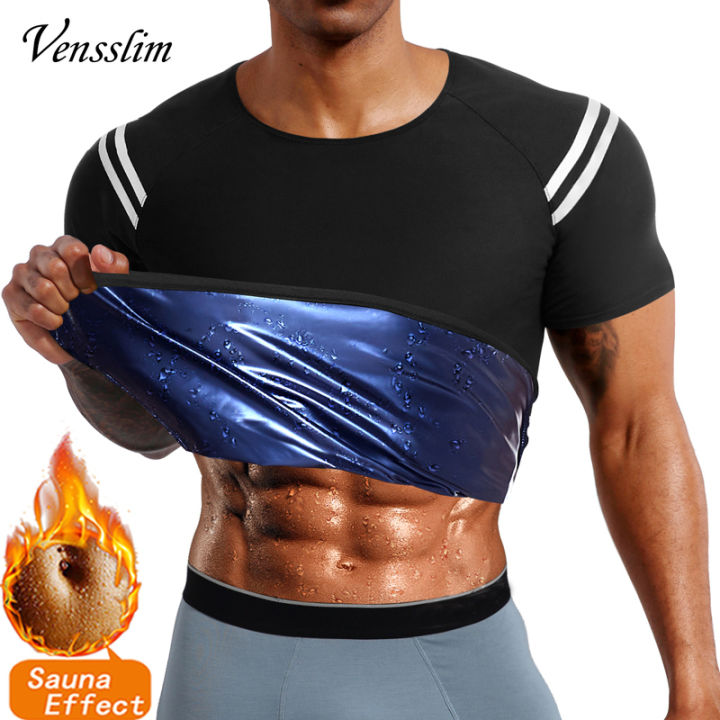 Vensslim Waist Trainer Men Body Shaper Sauna Vest Weight Loss Slimming