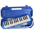 37 Key Melodica Musical Instrument Soprano Melodica Air Piano Keyboard with Box, 2 Mouthpieces. 