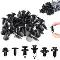 190pcs Car Retainer Clips 6 Sizes Fasteners Automotive Plastic Clips Kit Auto Trim Panel Clip Mixed Car Body Bumper Rivet. 