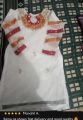 Organza apliq gotta hand work embroidery 3 pcs unstiched suit party wear special. 