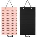 Wall-mounted Shoe Charms Organizer With 180 Holes Hanging Shoe Badge Charm Holder Shoe Decoration Clog Charms Display Collection. 