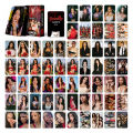 92Pcs/Set Kpop Idol KATSEYE New Series Single Gabriela Lomo Cards Stickers Daniela Yoonchae Lara Sophia Manon Megan Fans Gifts. 