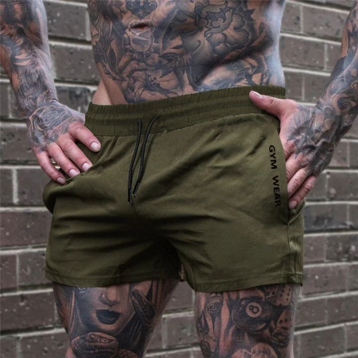 2025%20Summer%20Gym%20Fitness%20Men's%20Shorts%20Sweatpants%20Thin%20Fashion%20Men%20Marathon%20Running%20Shorts%20Sports%20Breathable%20Training%20Pants%20-%20Image%203