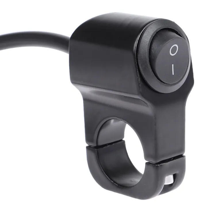Motorcycle%20Handlebar%20Headlight%20ON/OFF%20Switch%20Scooter%20ATV%20Aluminum%20Alloy%202-Wire%20Black%20Light%20Waterproof%20Switchs%2012V%20-%20Image%207