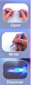 INVISIBLE INk WRITING PEN -Magic Pen-Cheating pen-Invisible Ink Pen-Secret Message Pen. 