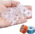 10 Pcs bobbins for Sewing Machine, Plastic Bobbin, Class 15 Bobbins , Bobbins for Singer Sewing Machine Bobbins for Singer/BroTher. 